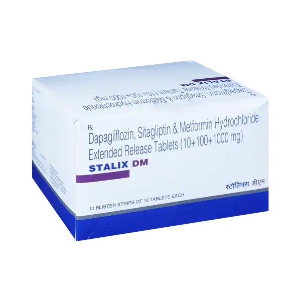 Stalix DM 10+1000+100 Tablet ER